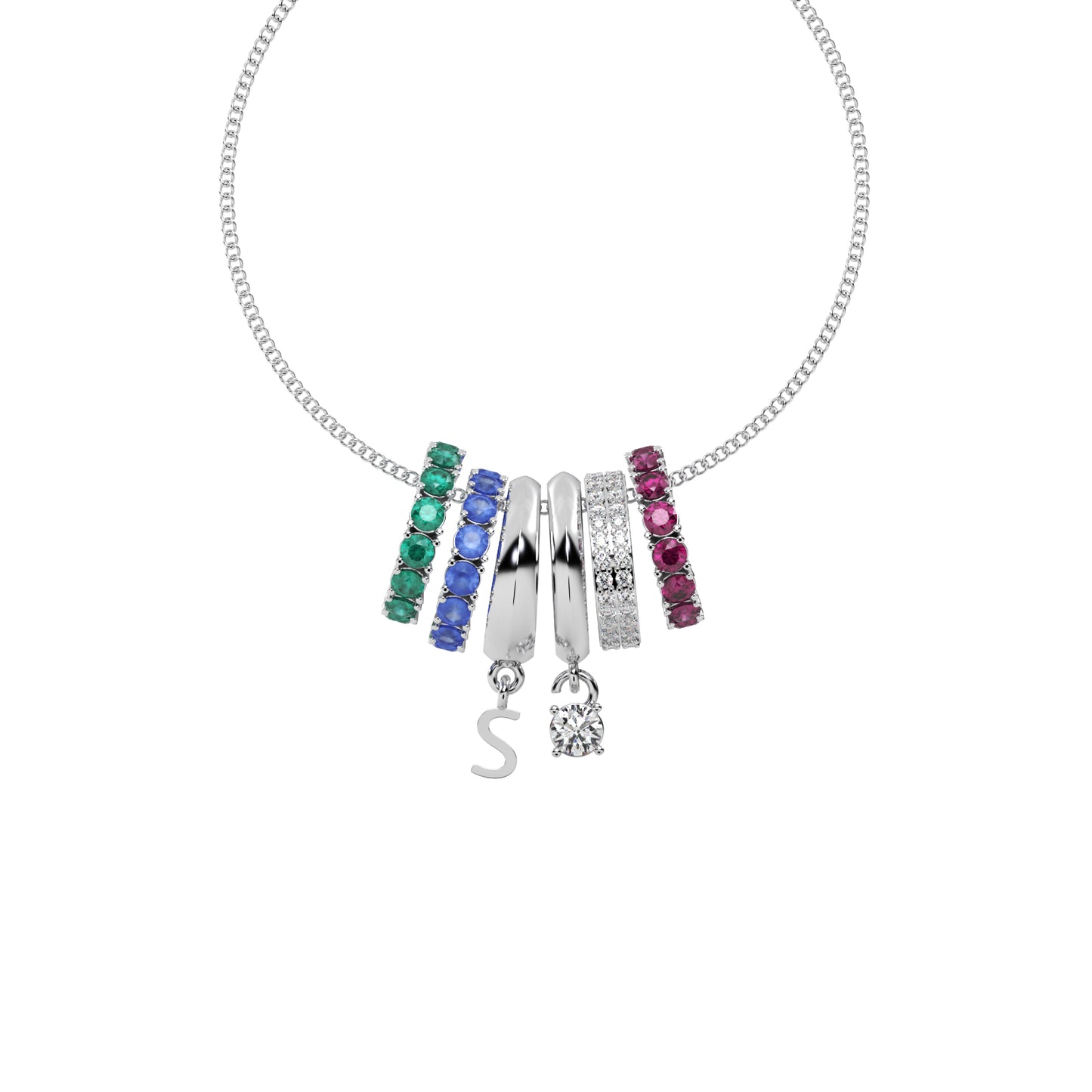 Prism bloom pendant-S