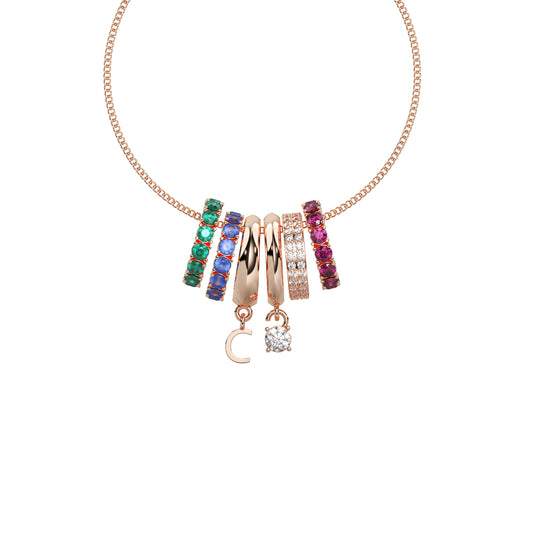 Prism bloom pendant-C