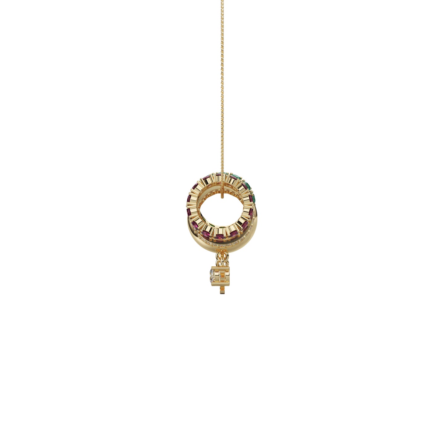 Prism bloom pendant-C