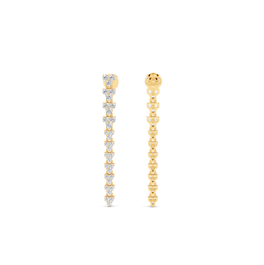 Lyra Diamond Earrings | WSE46