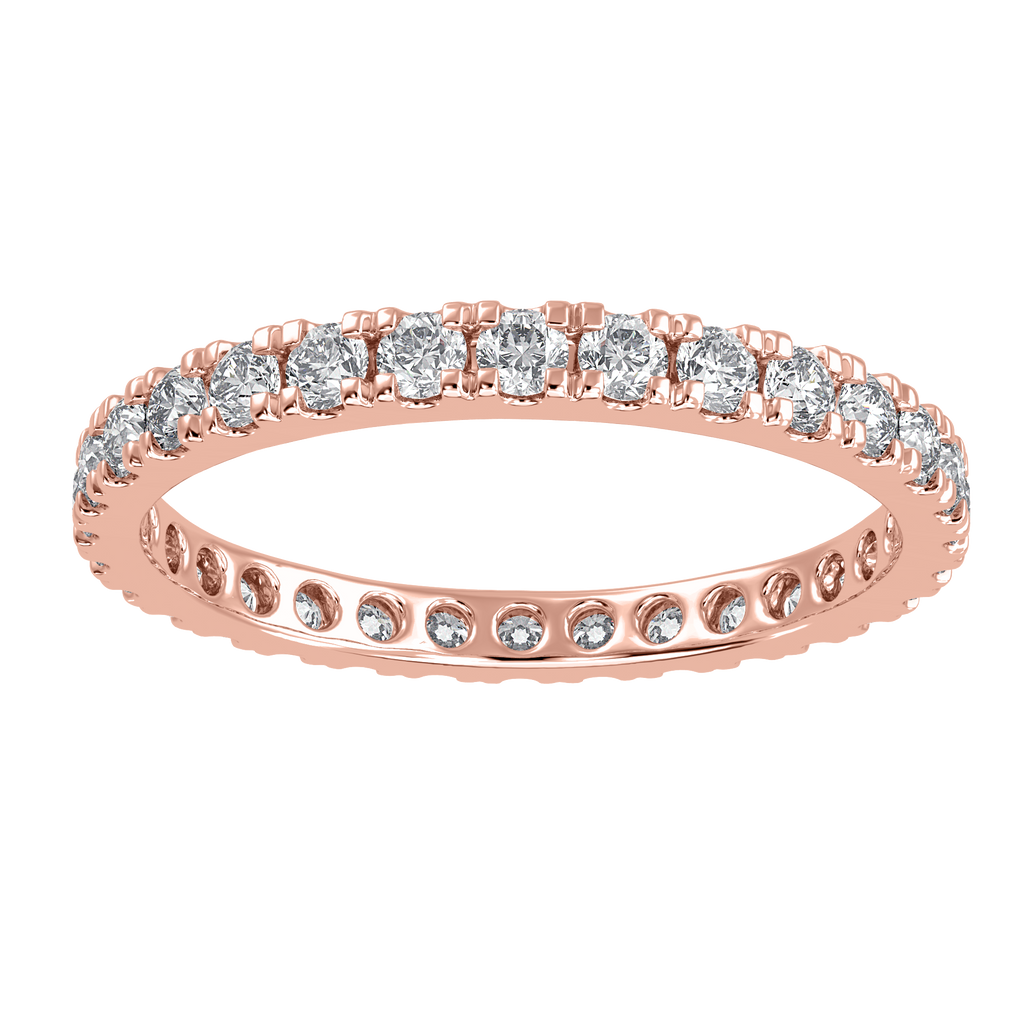 Facet Eternity Band