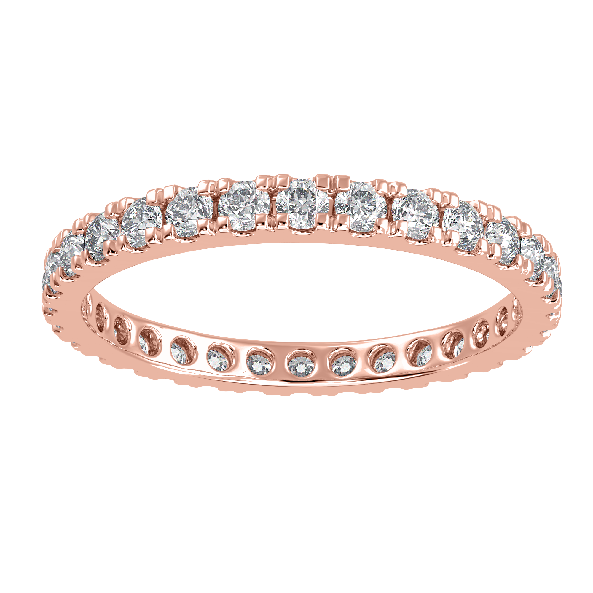 Facet Eternity Band