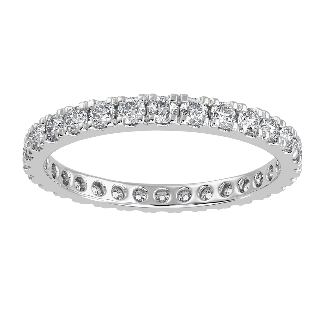 Facet Eternity Band