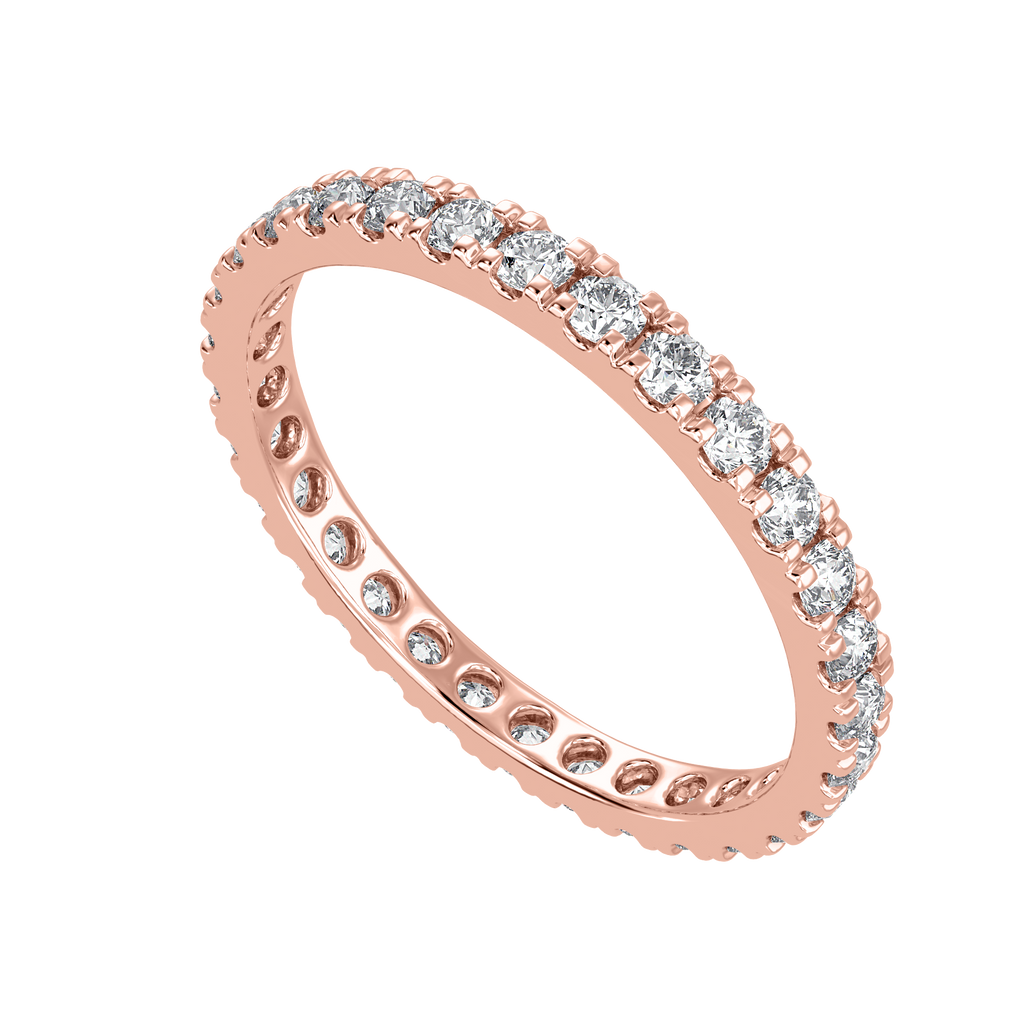 Facet Eternity Band