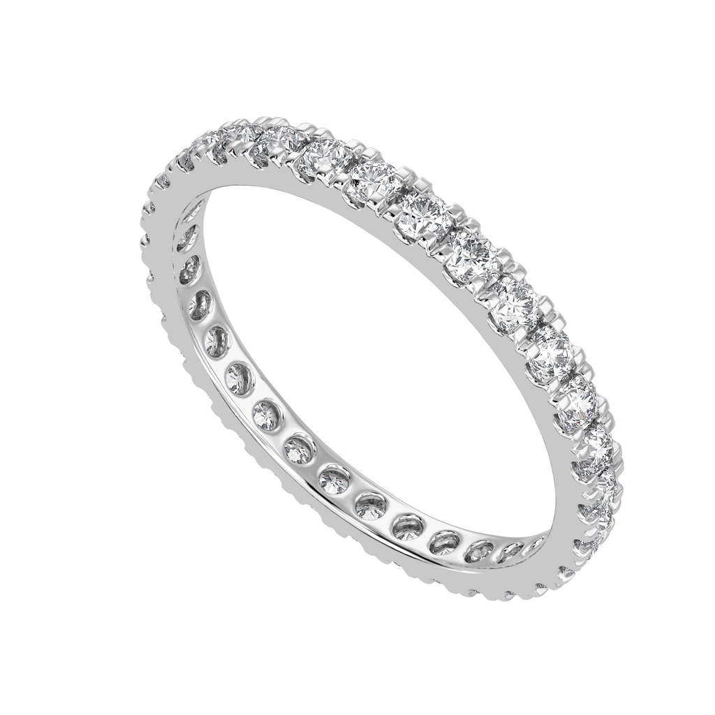 Facet Eternity Band
