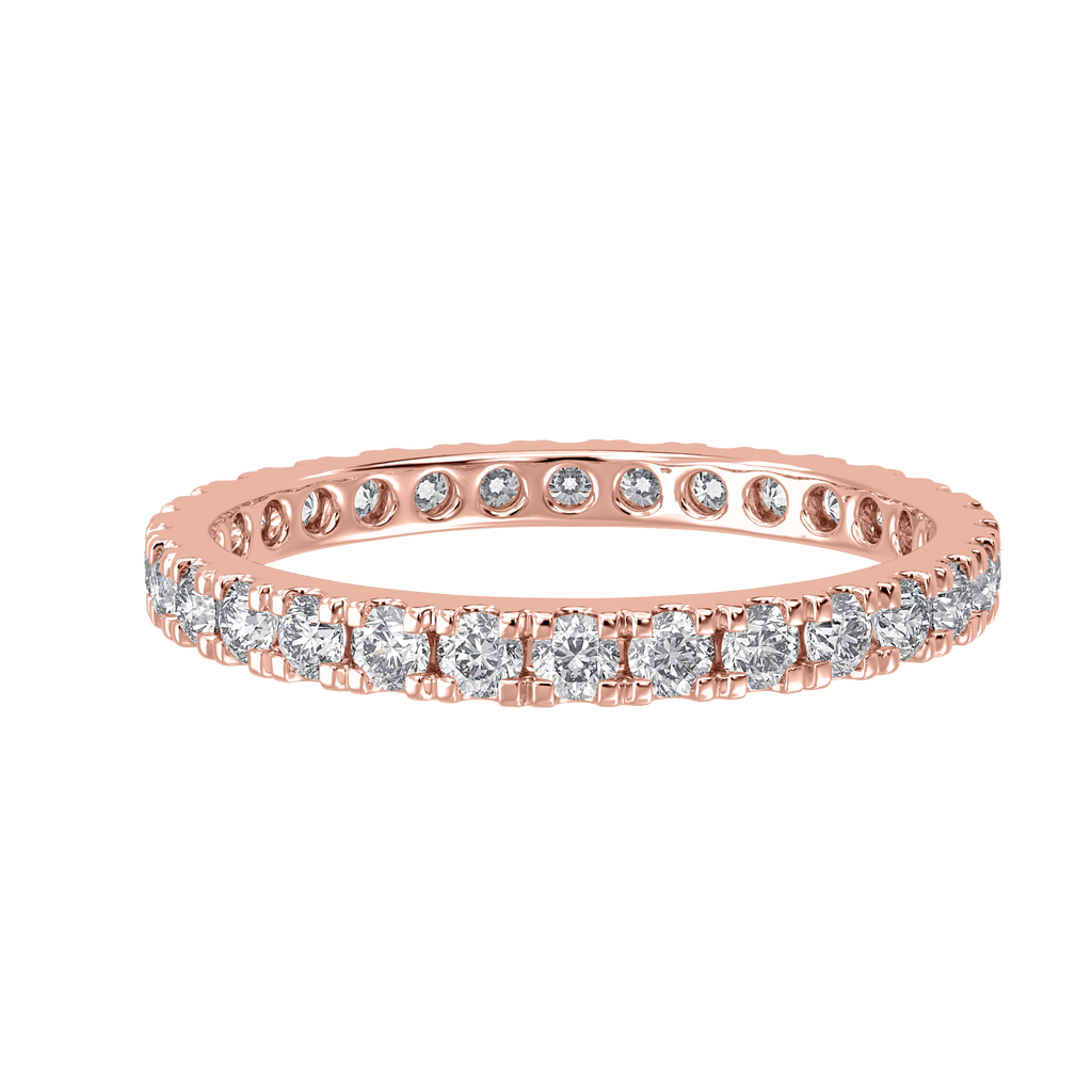 Facet Eternity Band