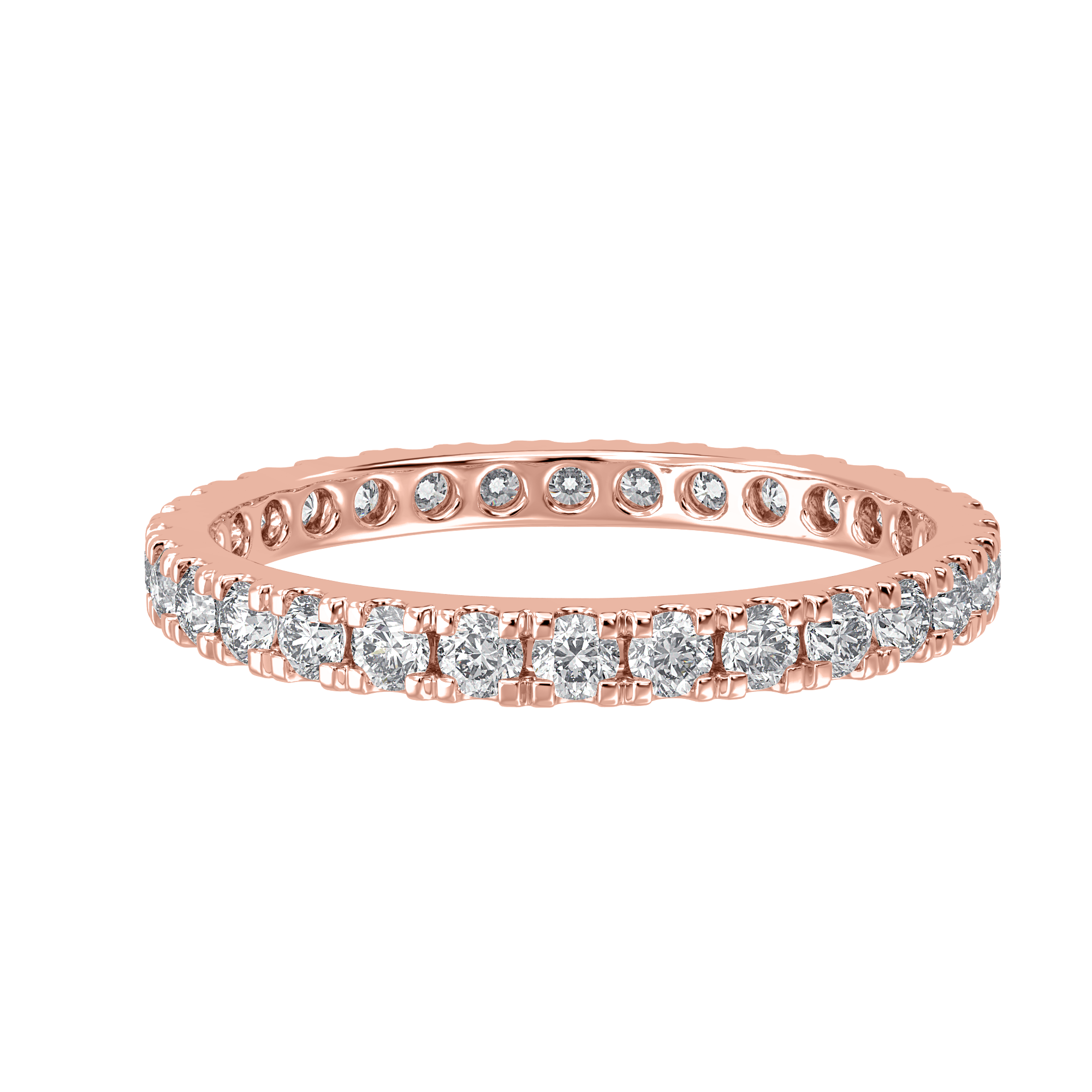 Facet Eternity Band