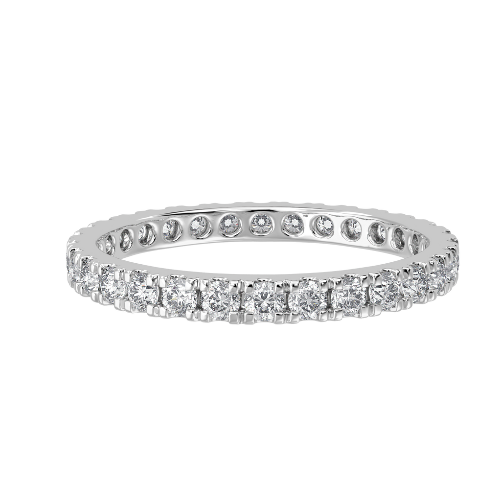Facet Eternity Band
