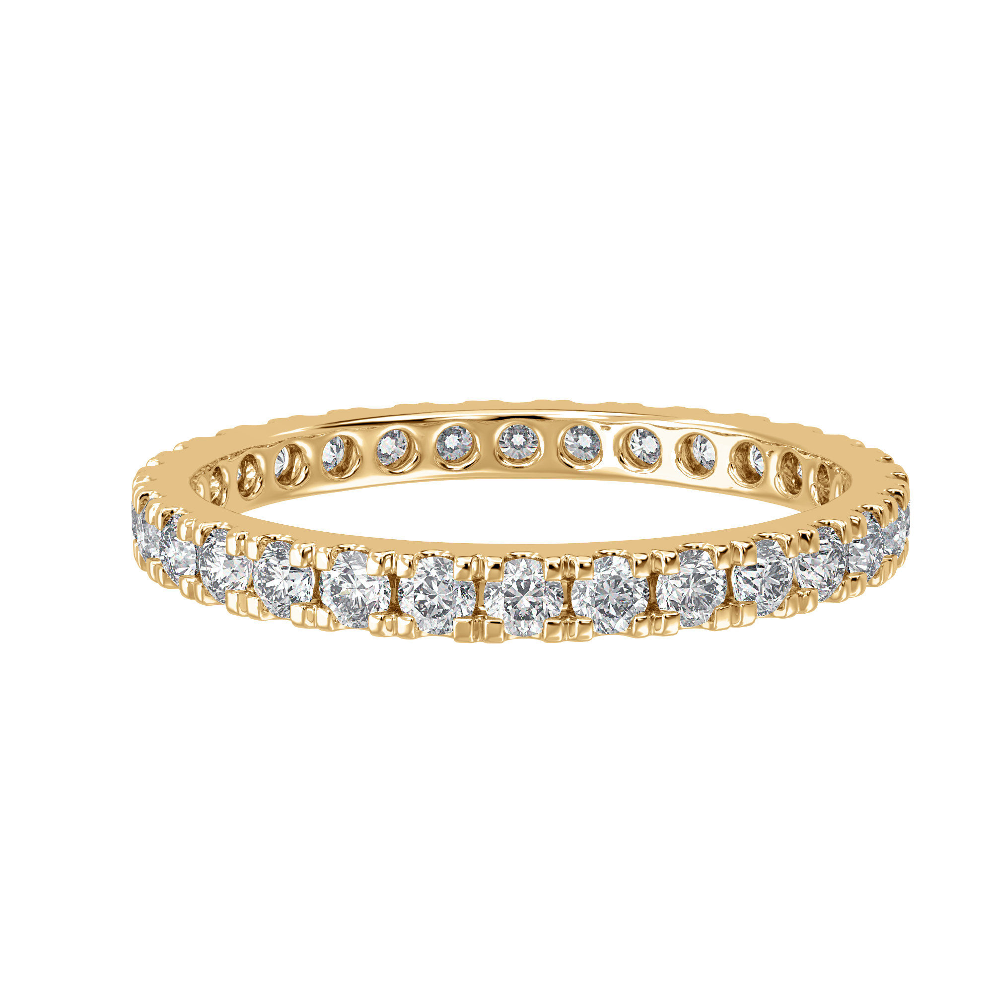 Facet Eternity Band