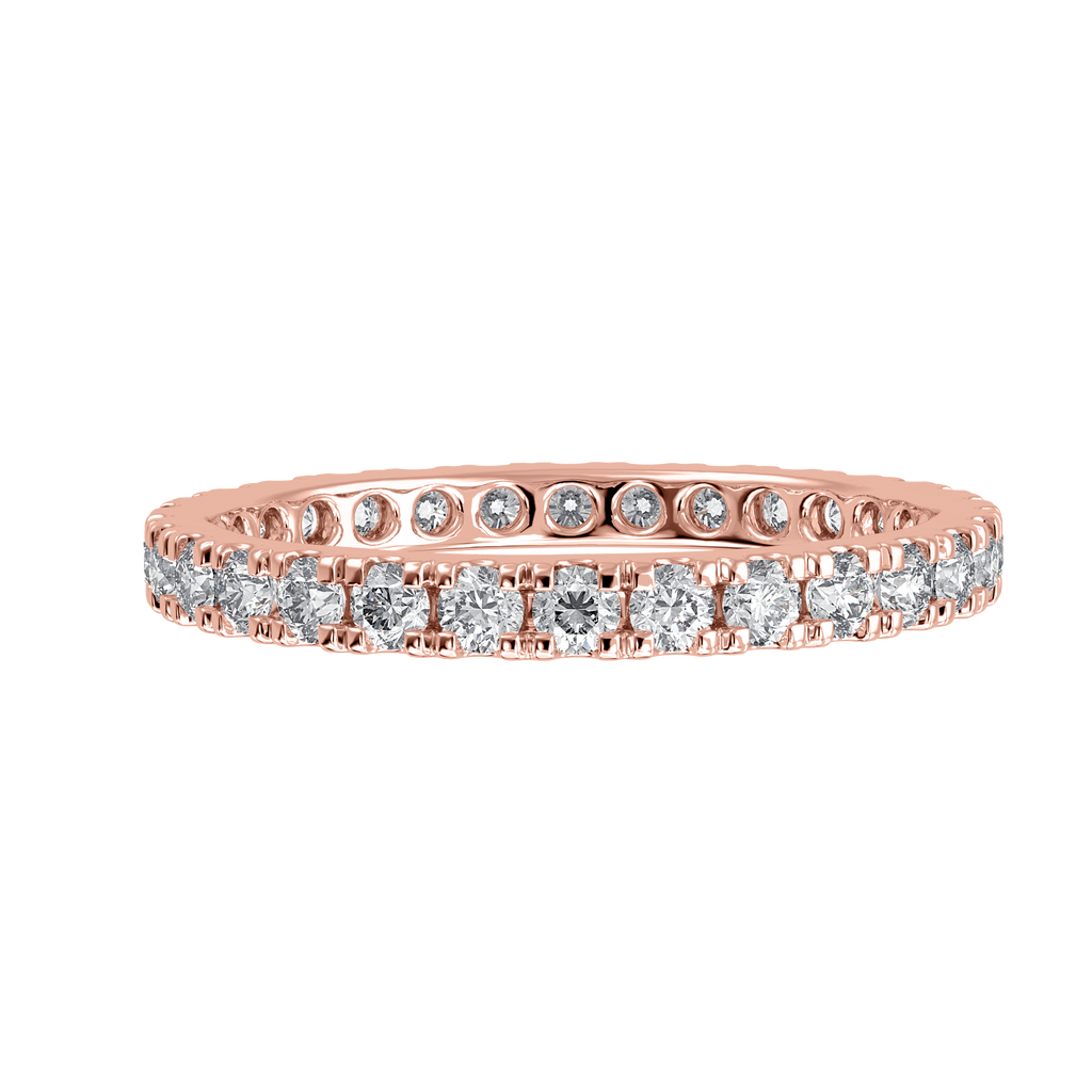 Facet Eternity Band