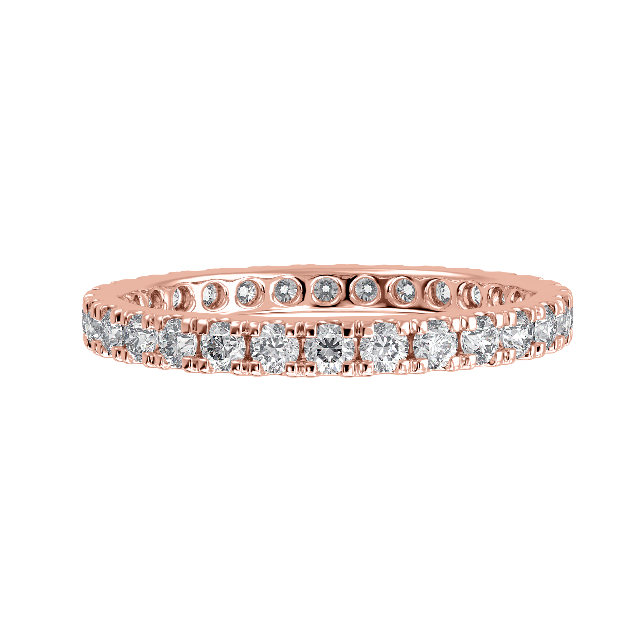Facet Eternity Band