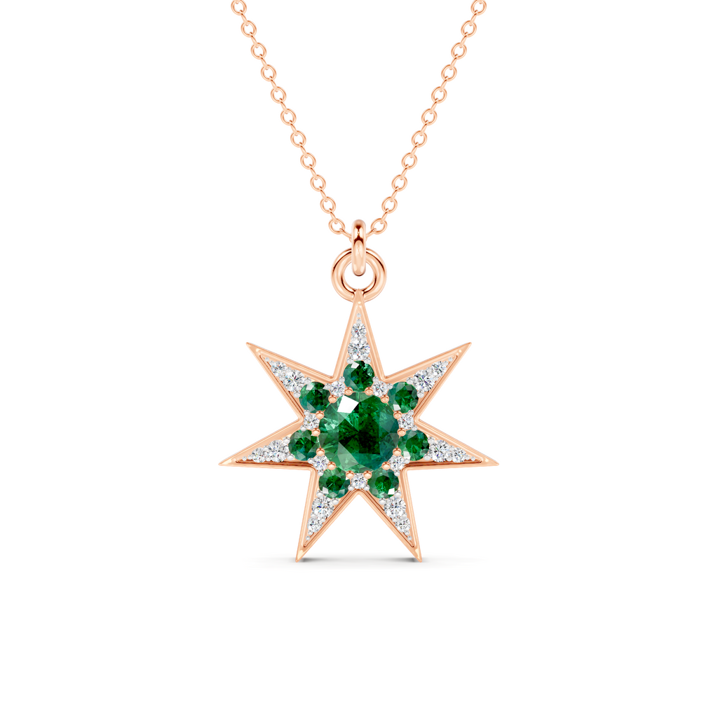 Solitaire Drop Pendant | WSE58
