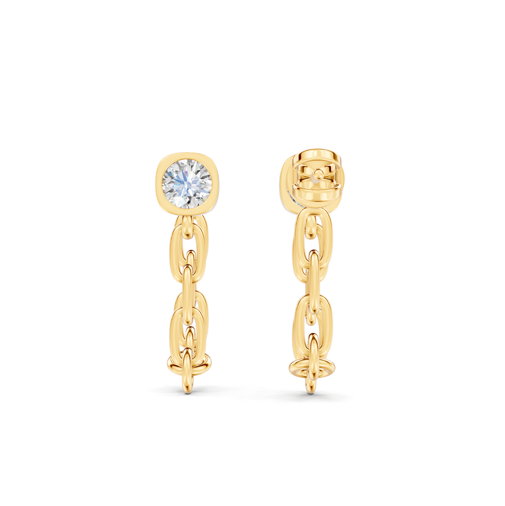 Diamond Cluster Earrings WSE261