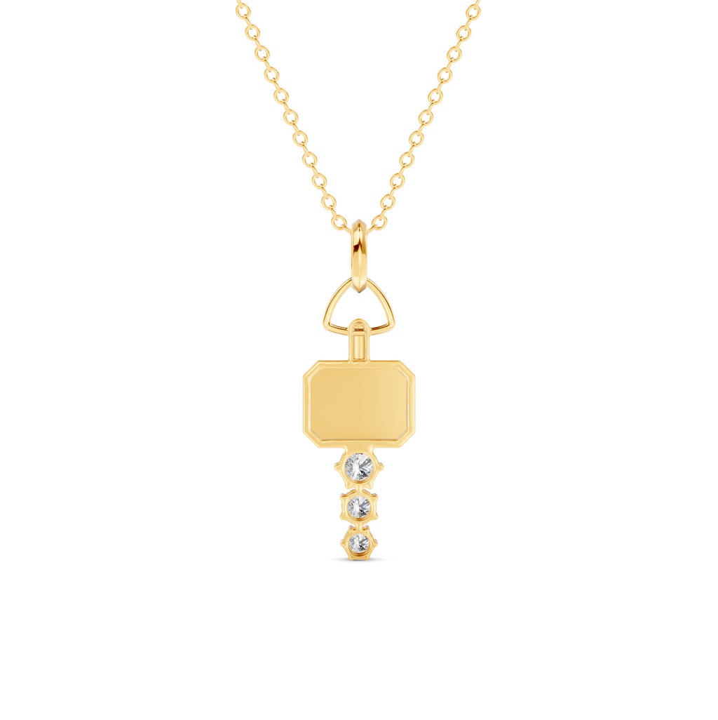 Trio Diamond Pendant | WSE56