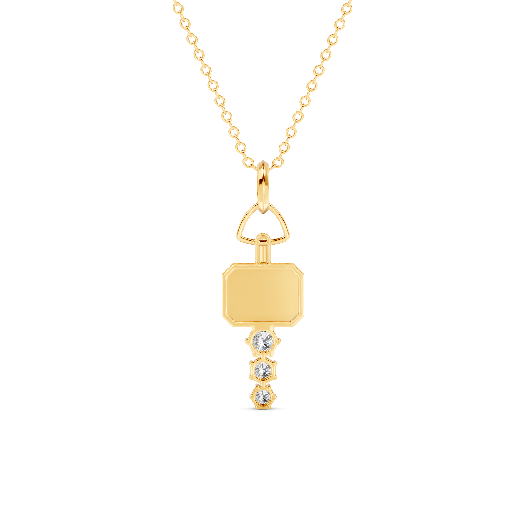 Trio Diamond Pendant | WSE56