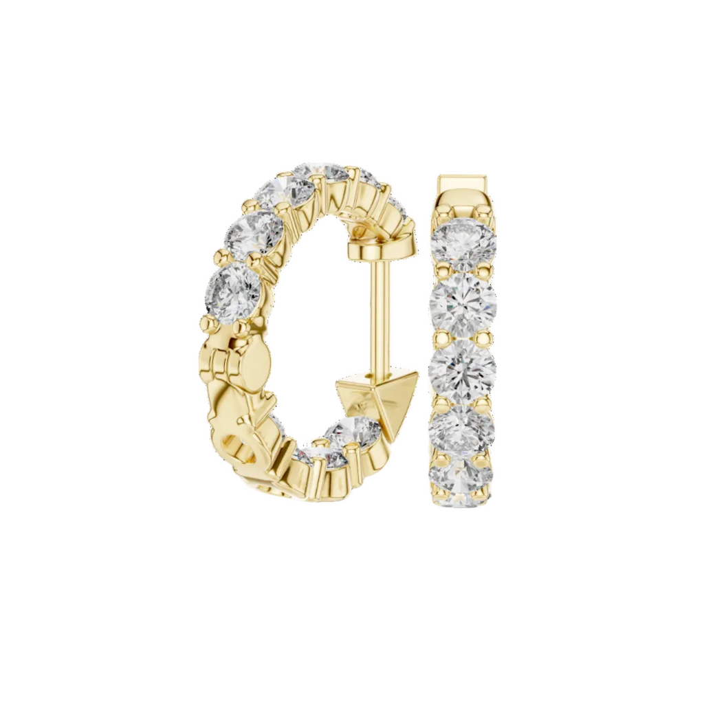 Gilded Hoops