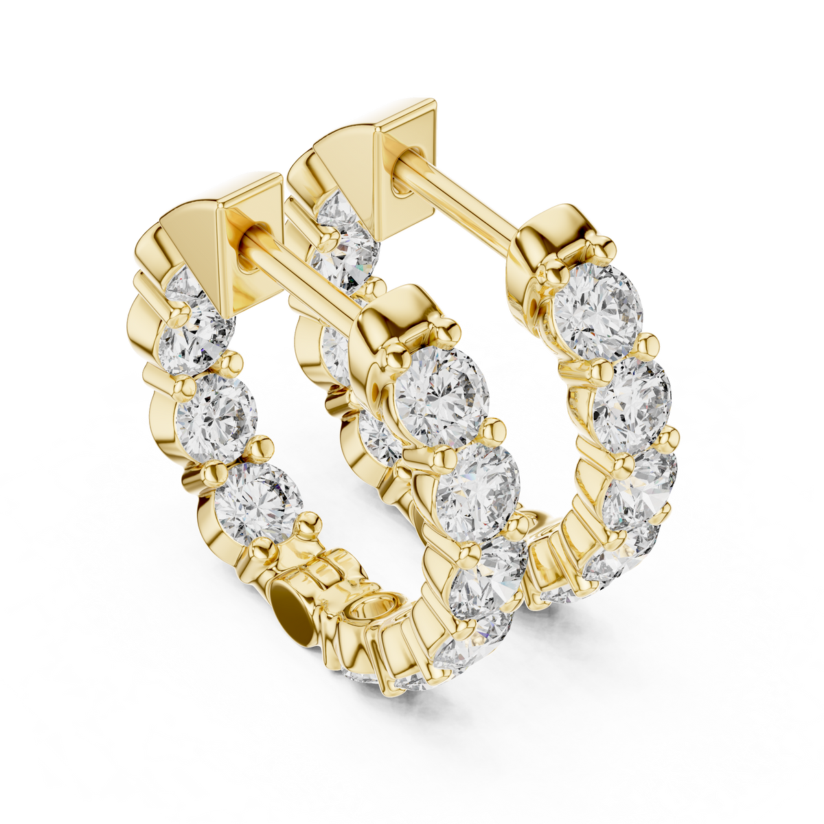 Gilded Hoops