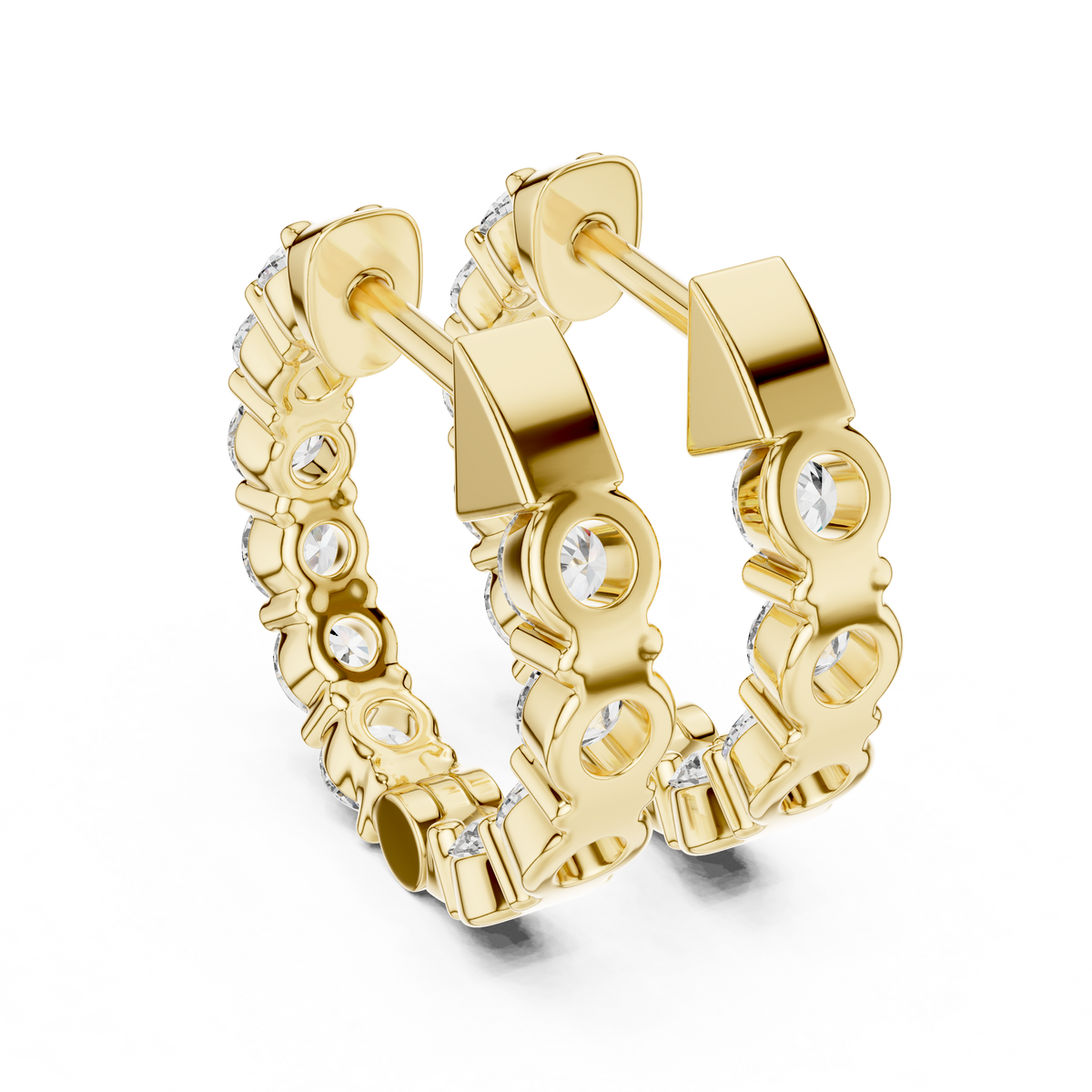 Gilded Hoops
