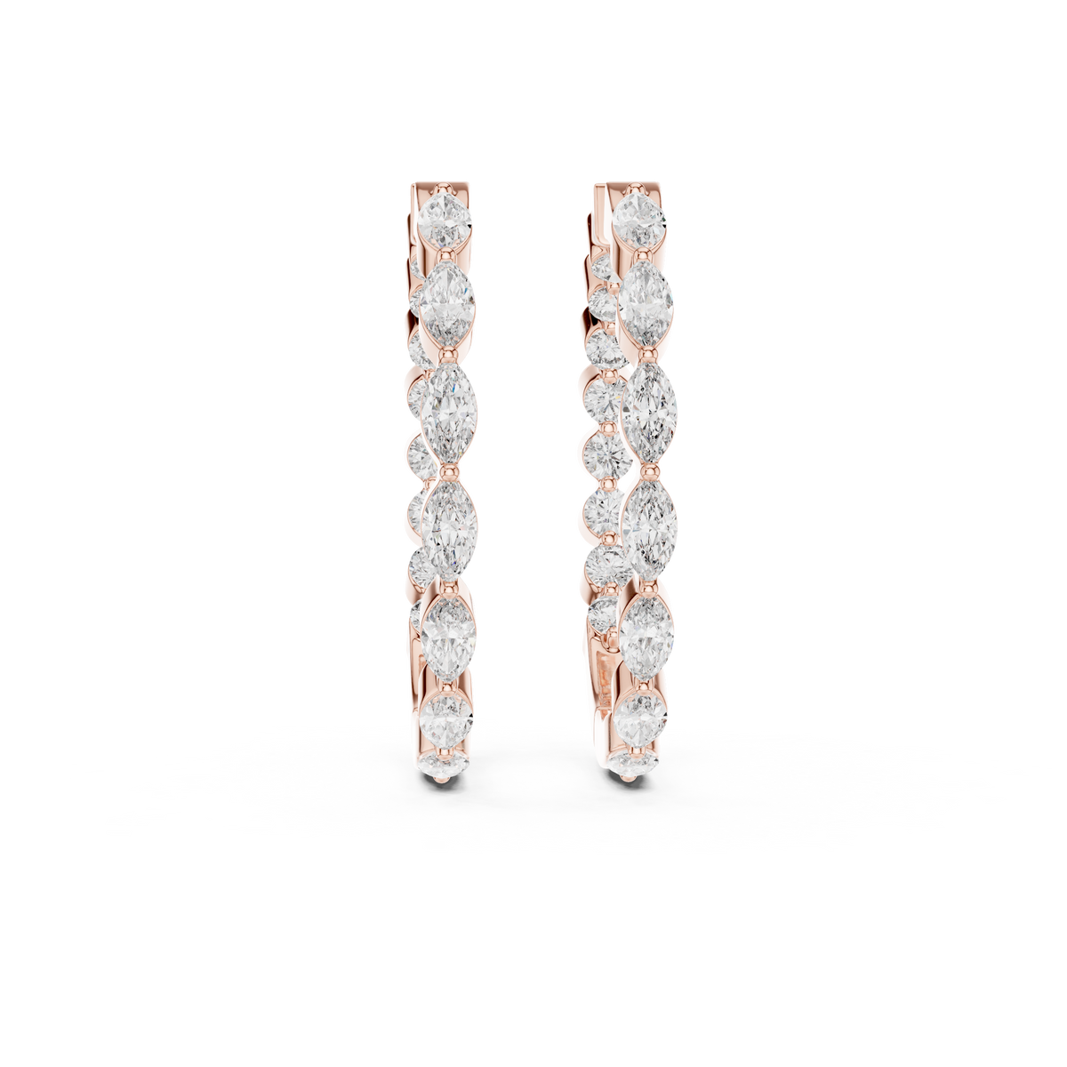 Classic Marquise Hoops