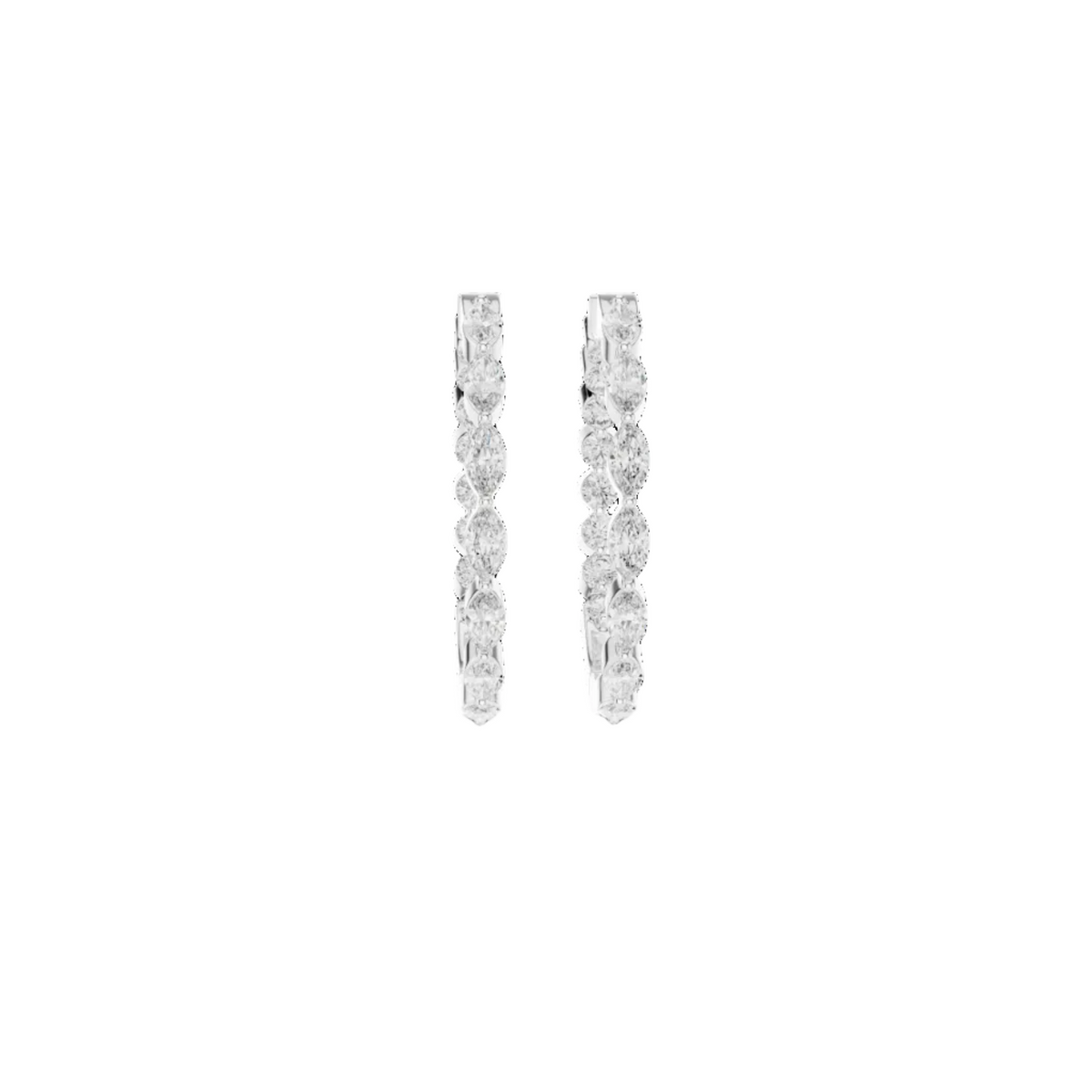 Classic Marquise Hoops
