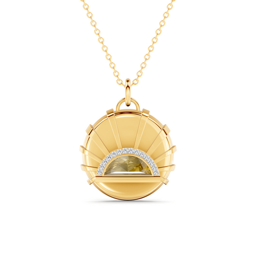 Cascade Gemstone Pendant
