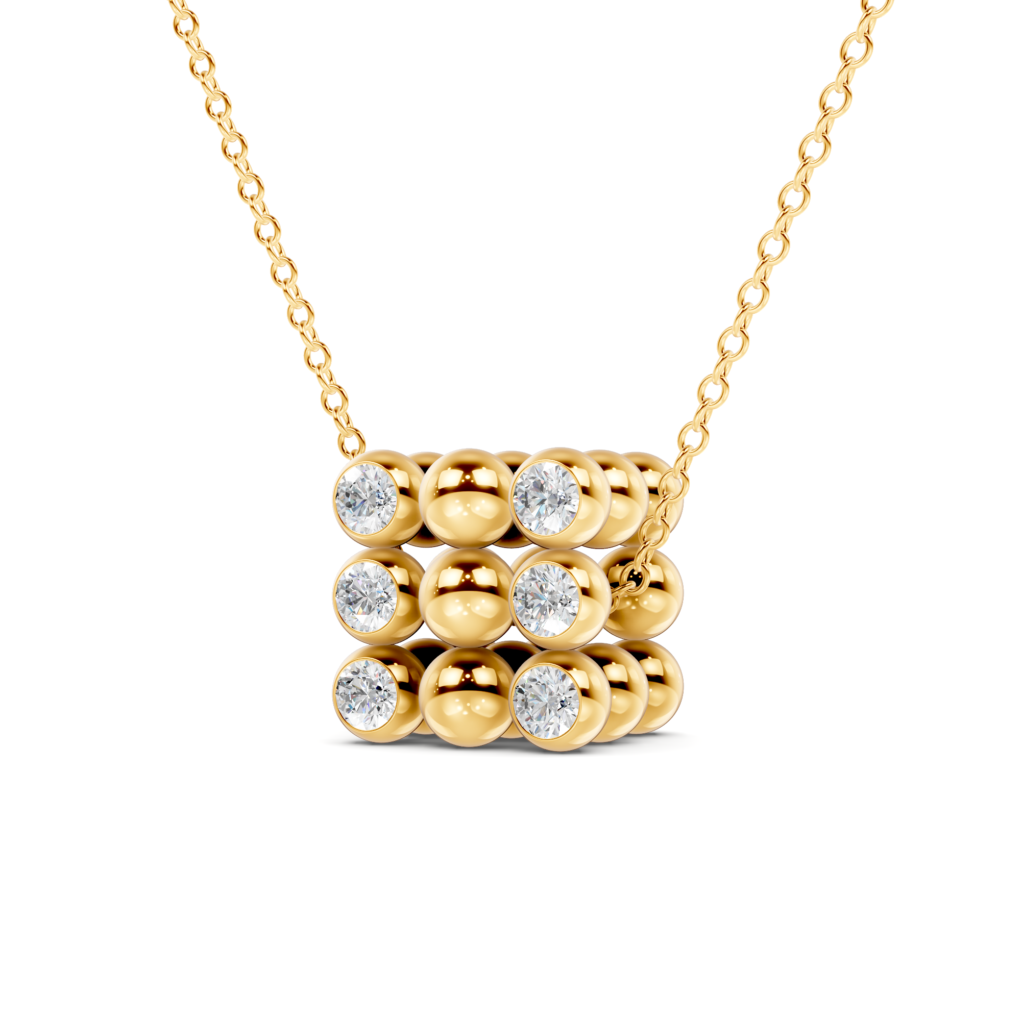 Radiant Diamond Pendant | WSE53