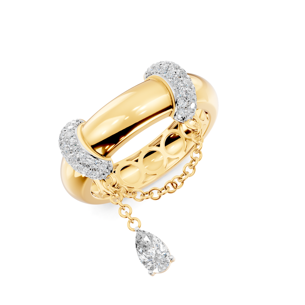Crescent Diamond Ring | WSE99