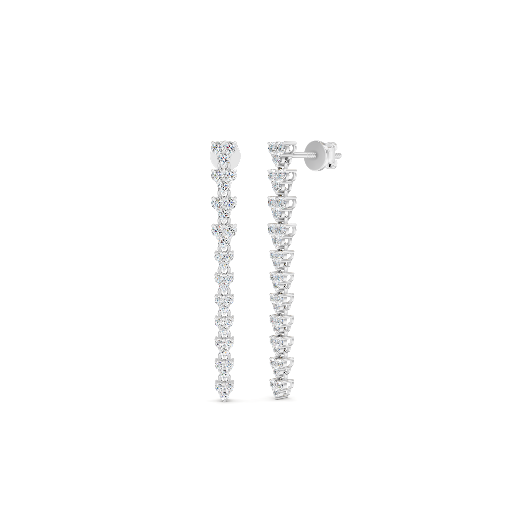 Lyra Diamond Earrings | WSE46