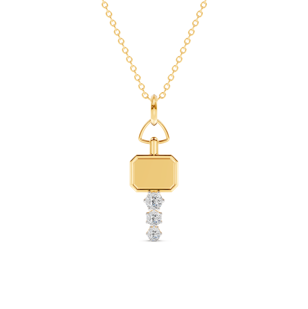 Trio Diamond Pendant | WSE56