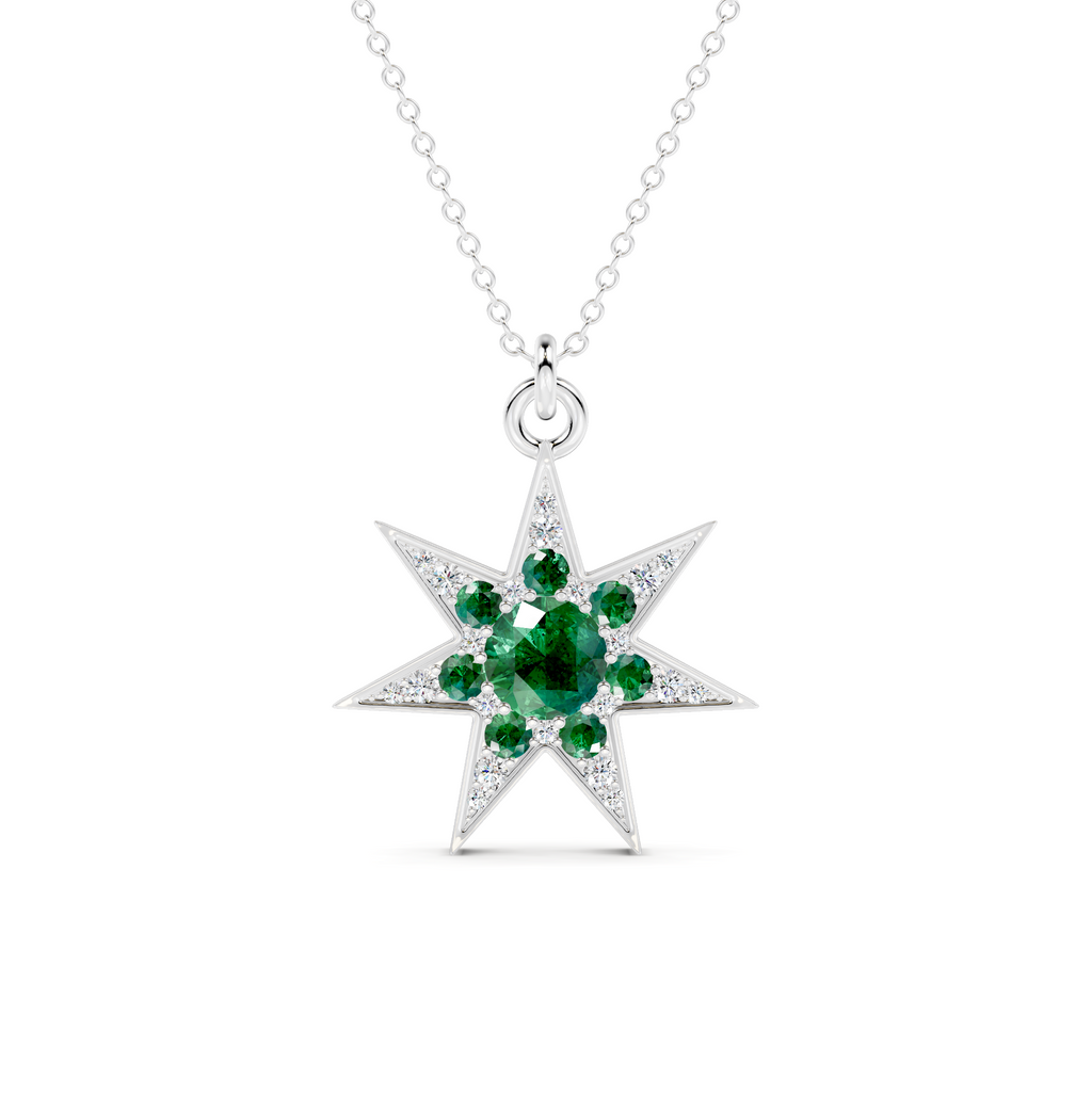 Solitaire Drop Pendant | WSE58