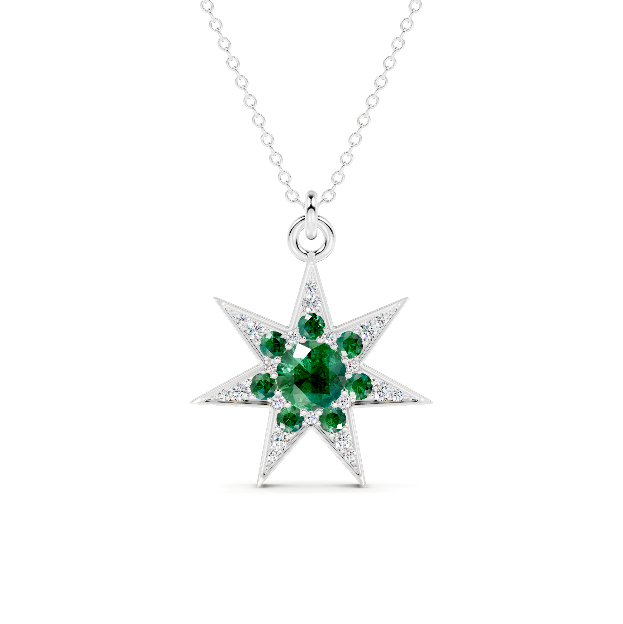 Solitaire Drop Pendant | WSE58
