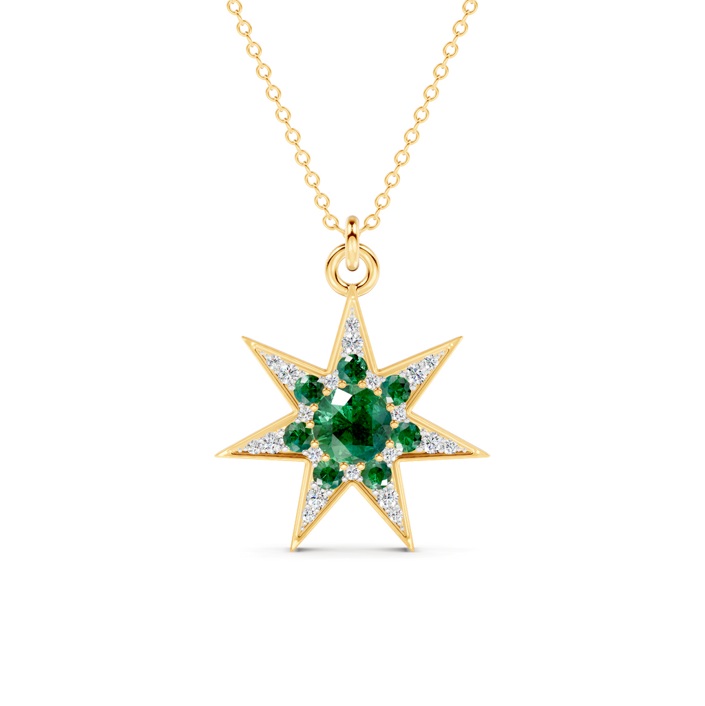 Solitaire Drop Pendant | WSE58