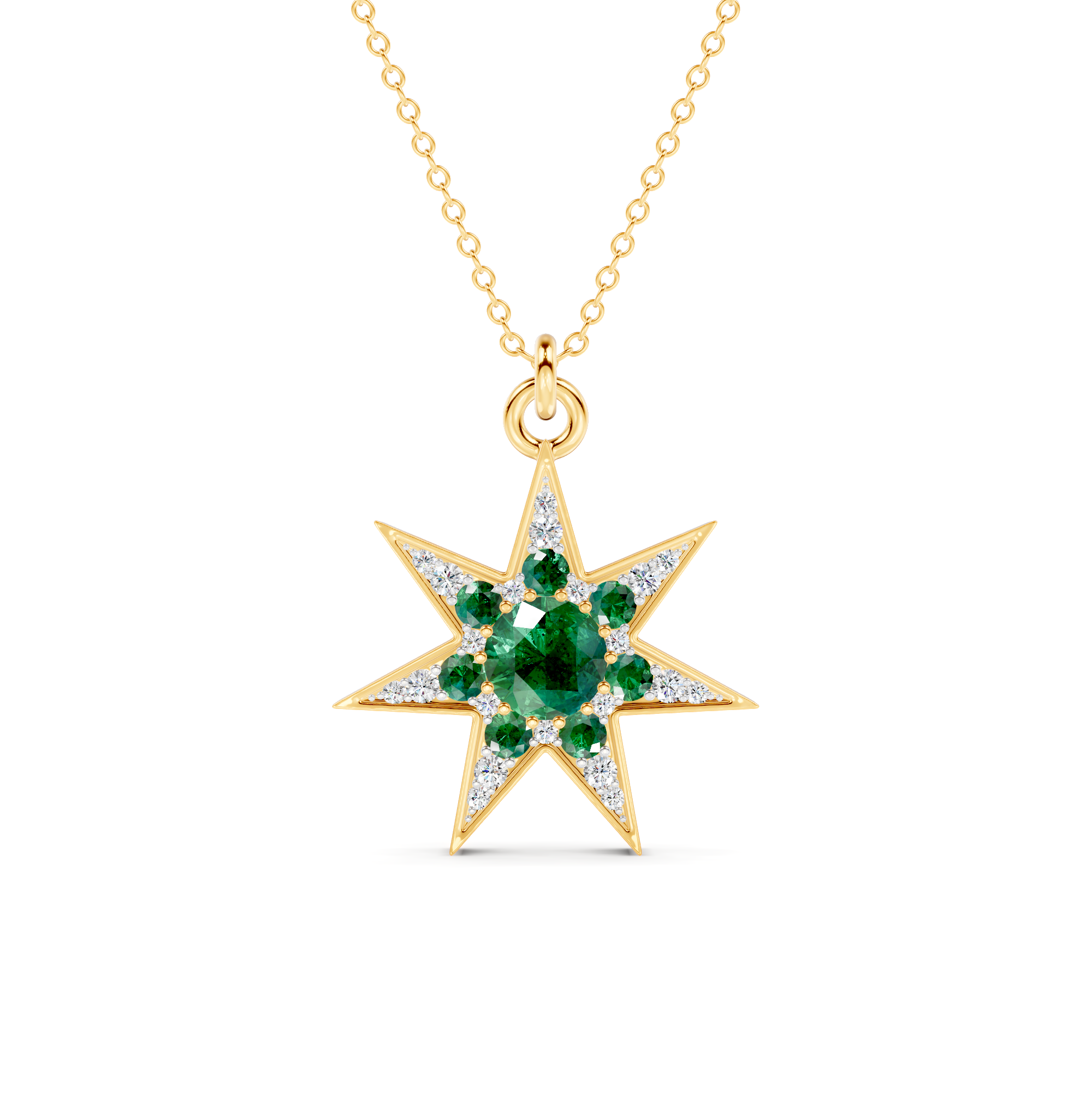 Solitaire Drop Pendant | WSE58