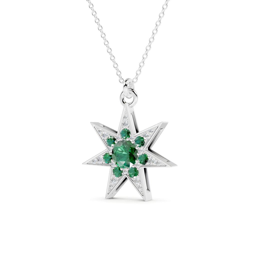 Solitaire Drop Pendant | WSE58