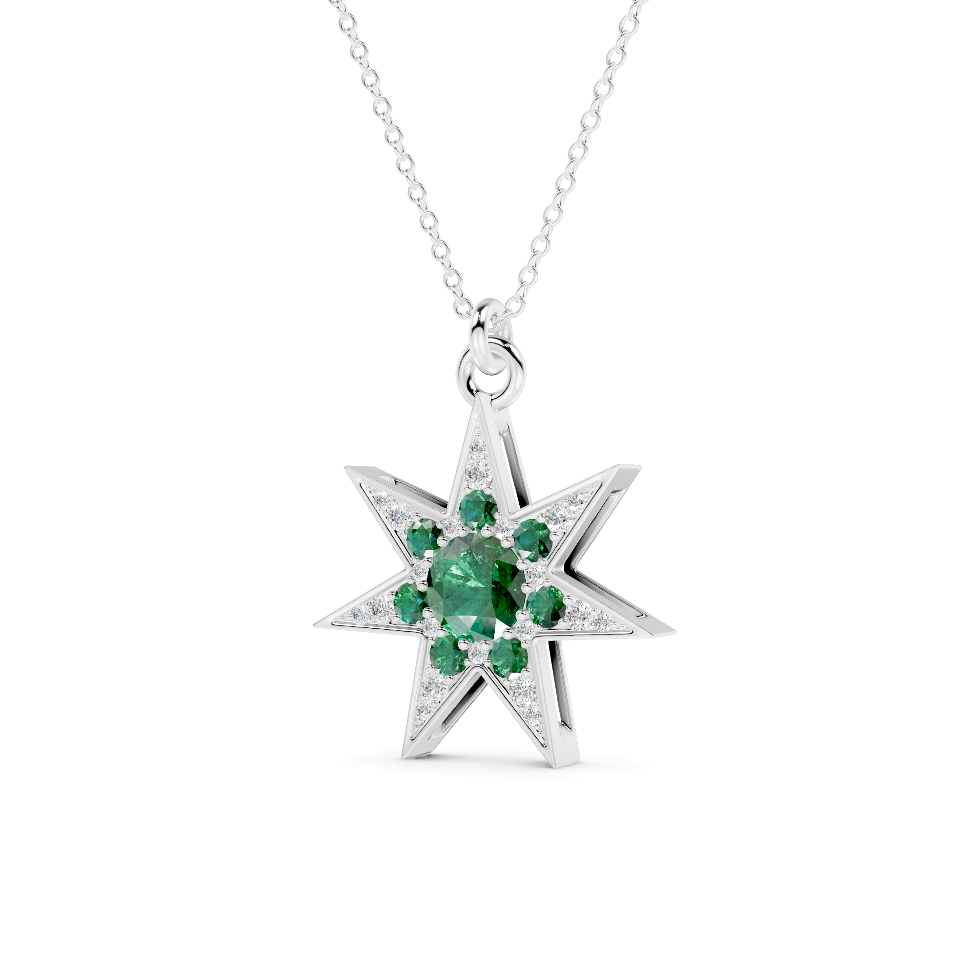 Solitaire Drop Pendant | WSE58