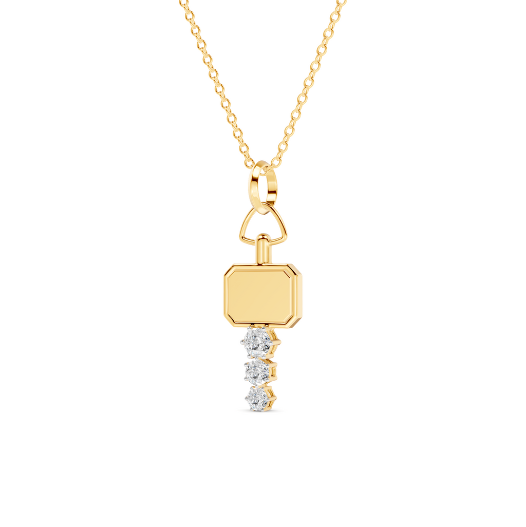 Trio Diamond Pendant | WSE56