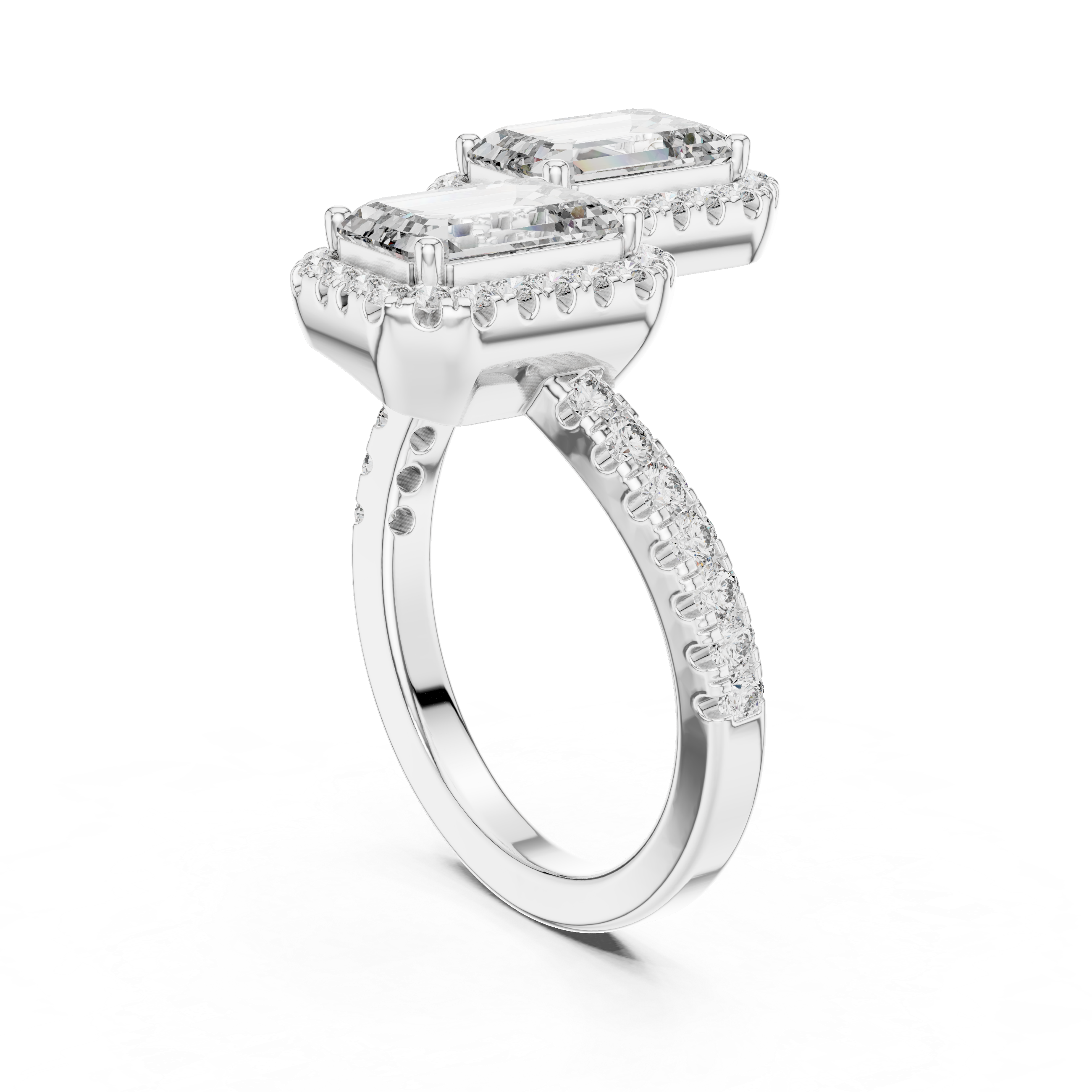 Ribbon Cocktail Ring