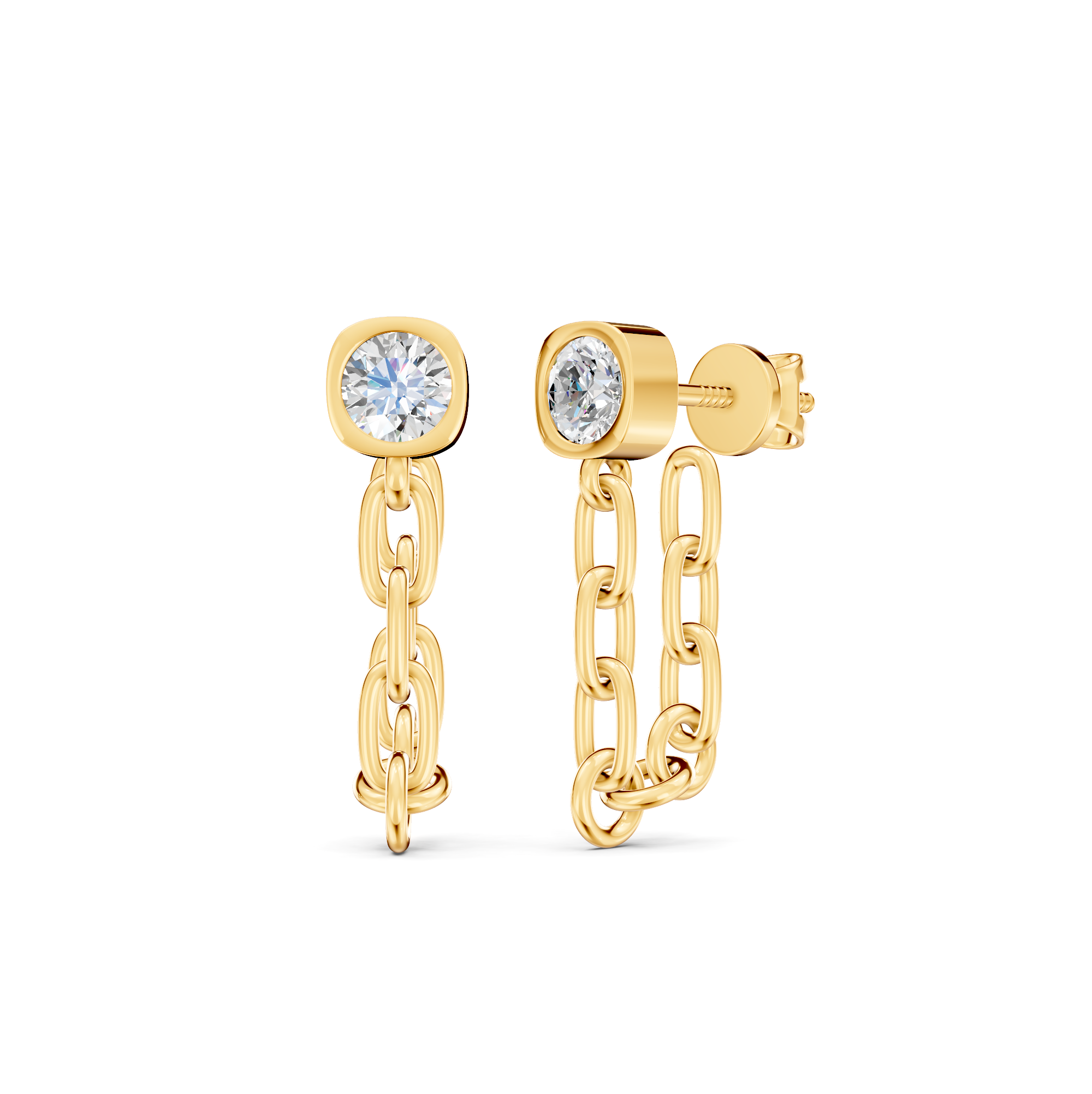 Diamond Cluster Earrings WSE261