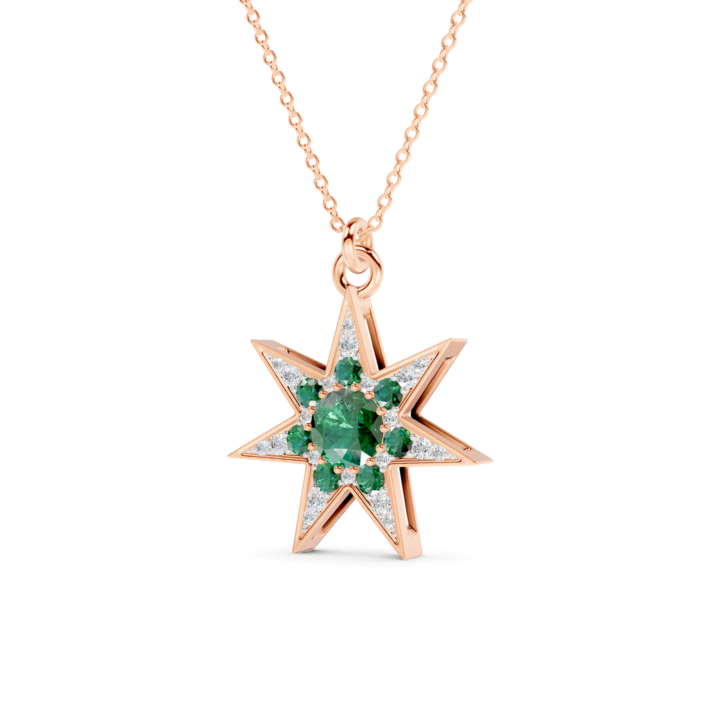 Solitaire Drop Pendant | WSE58