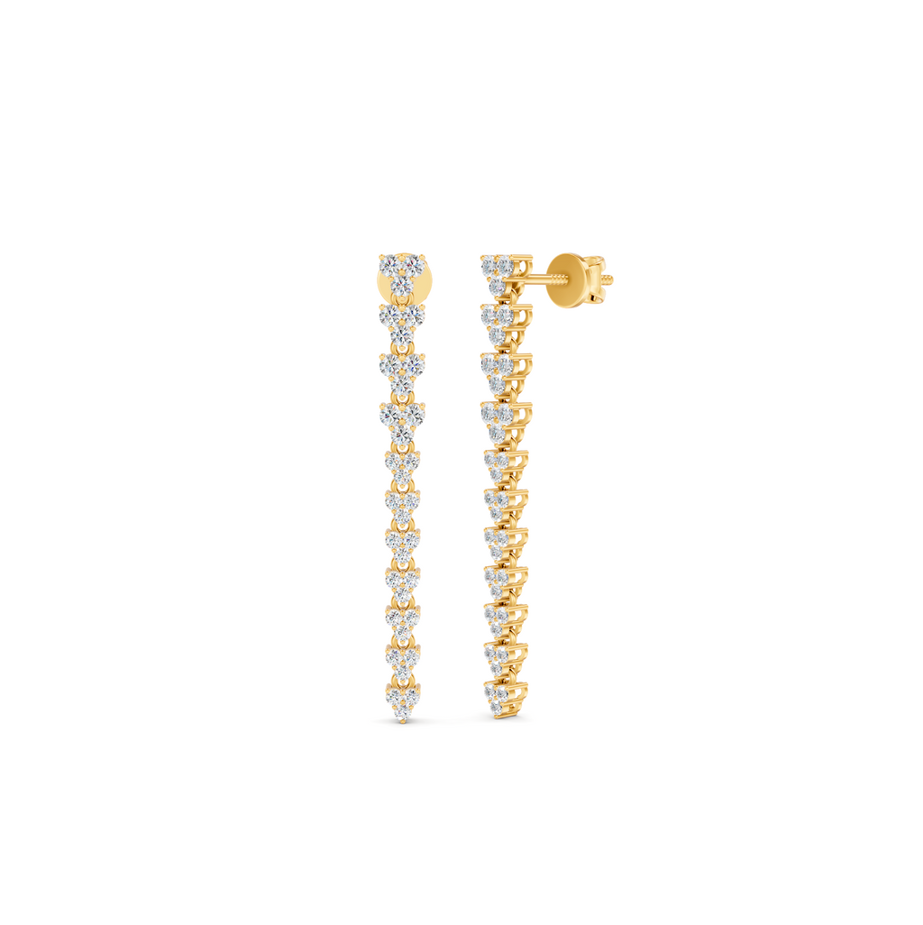 Lyra Diamond Earrings | WSE46