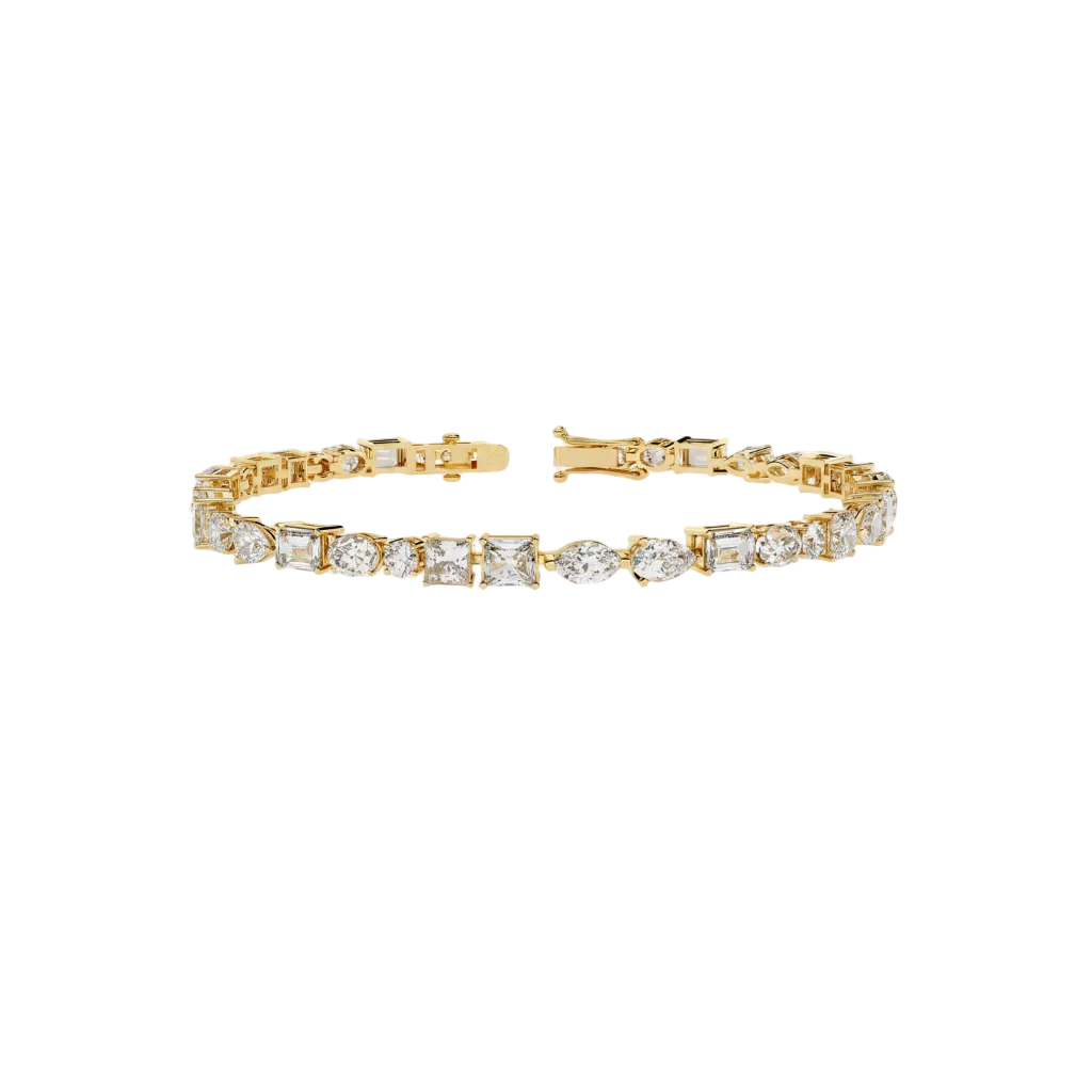Lattice Tennis Bracelet