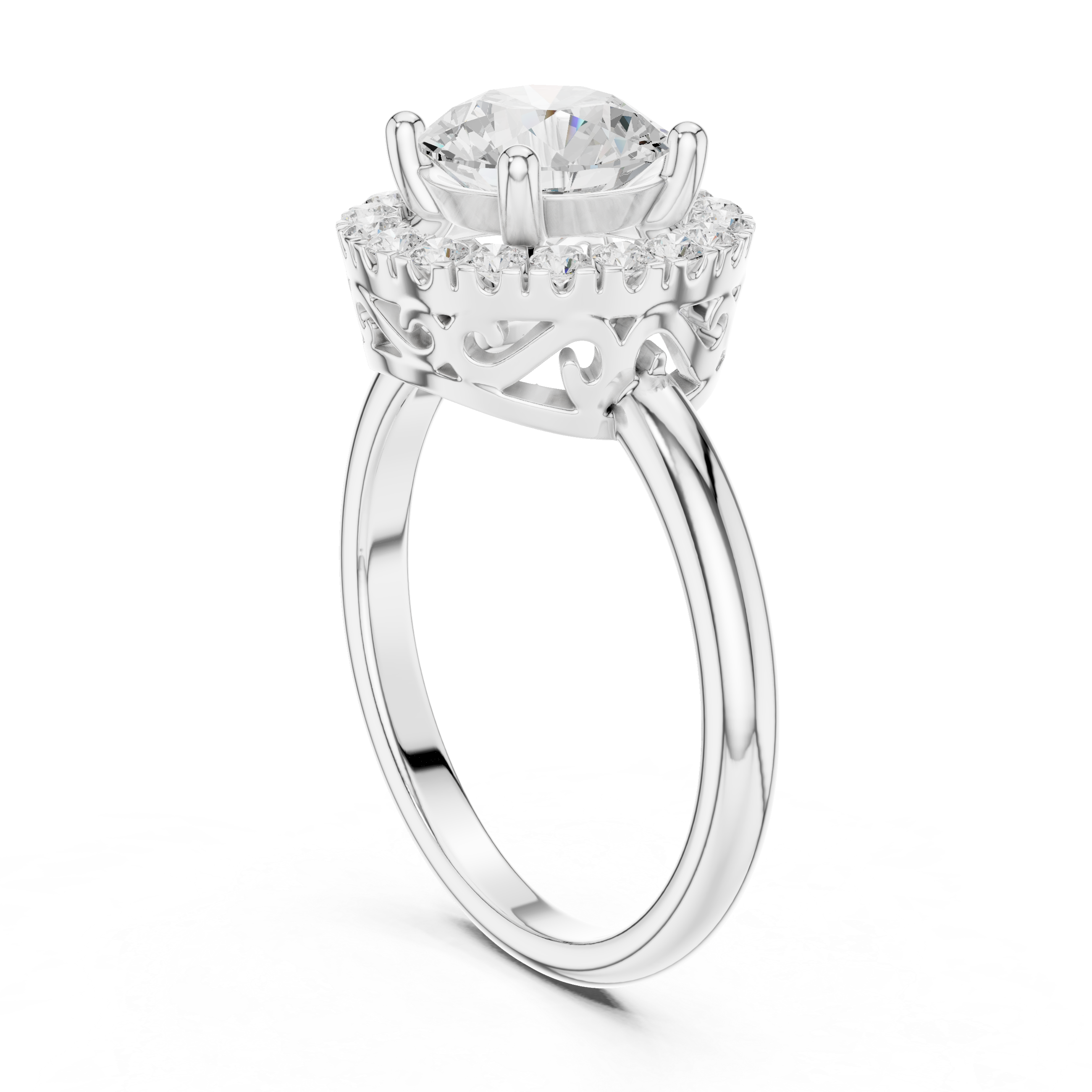 Lattice Cocktail Ring