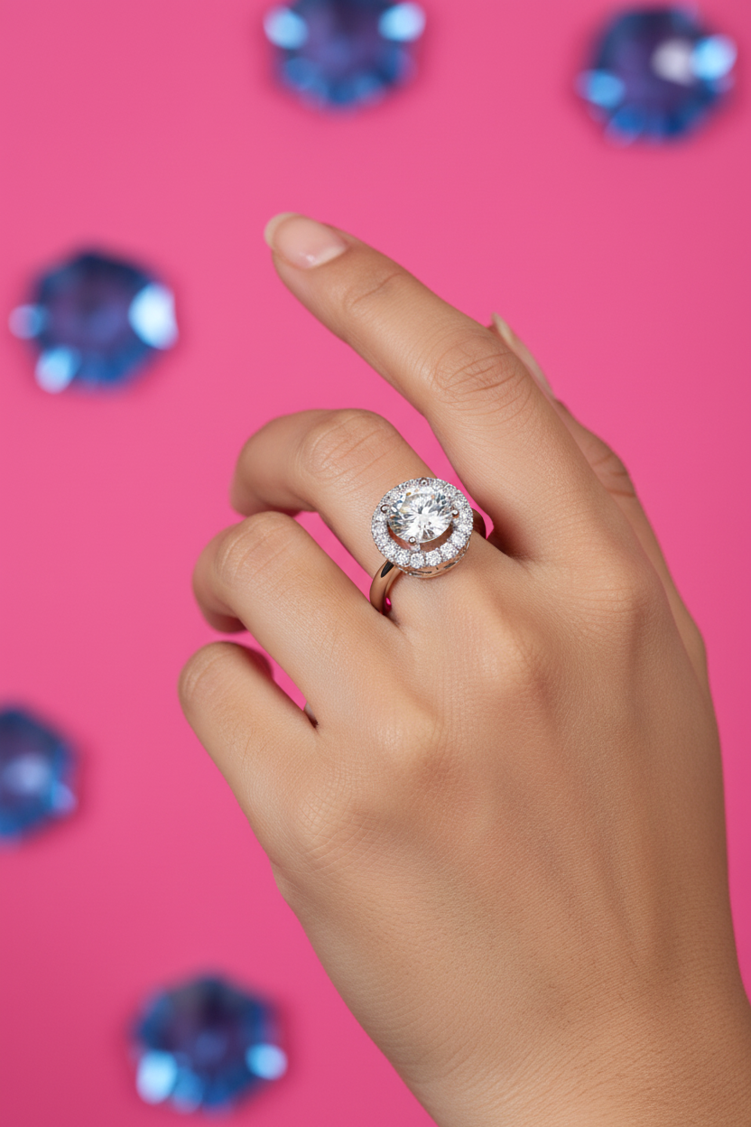 Lattice Cocktail Ring