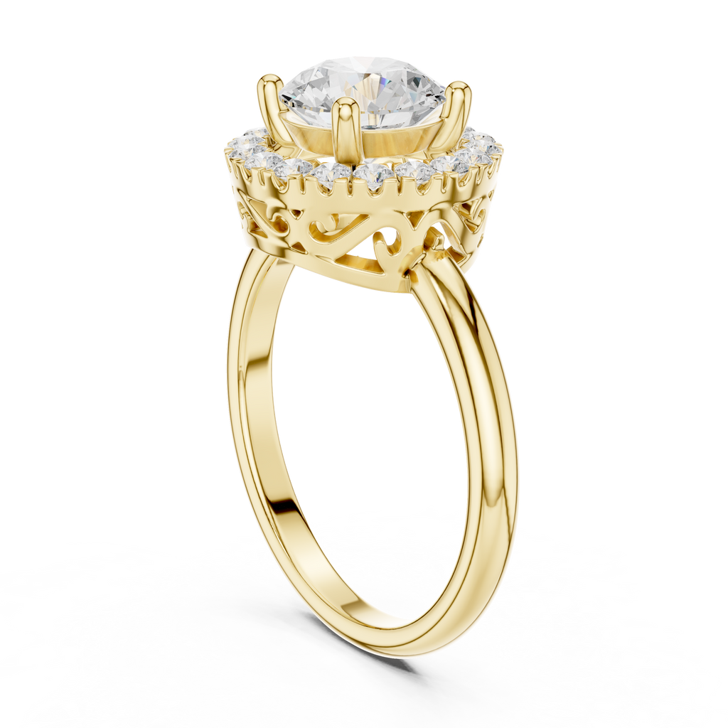 Lattice Cocktail Ring