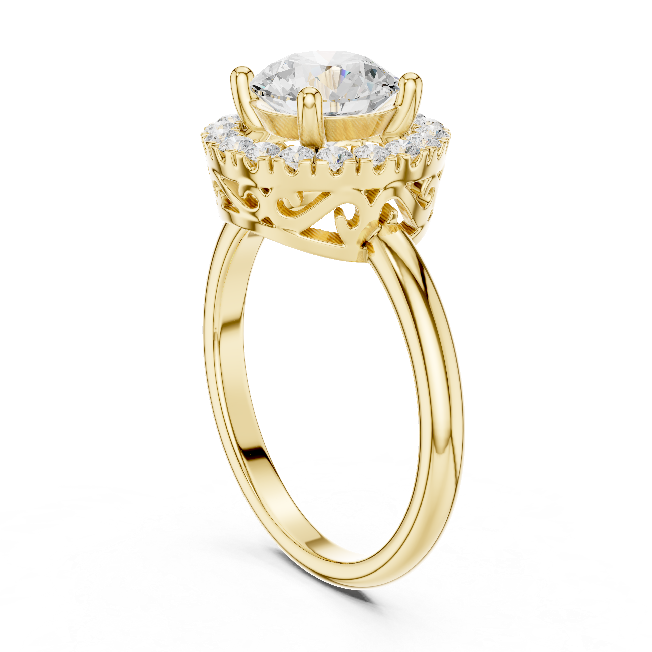 Lattice Cocktail Ring