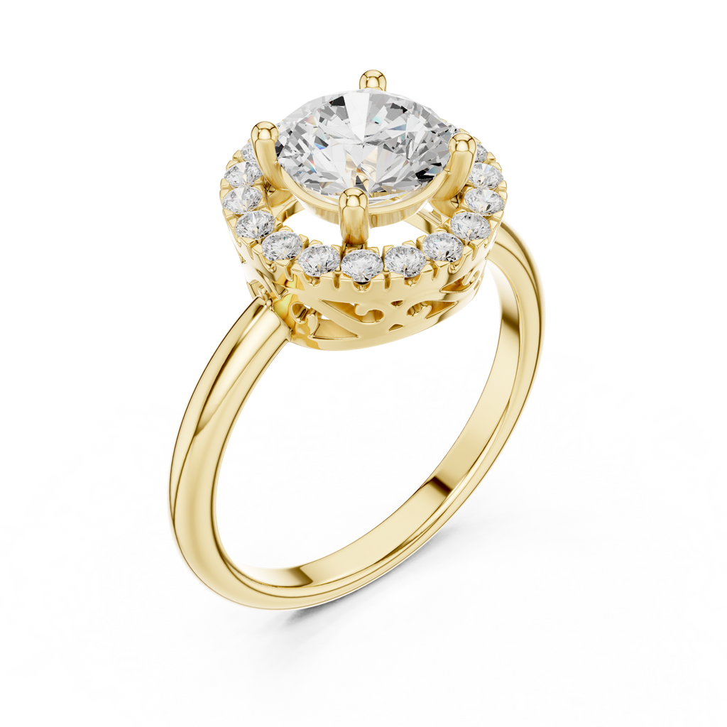 Lattice Cocktail Ring