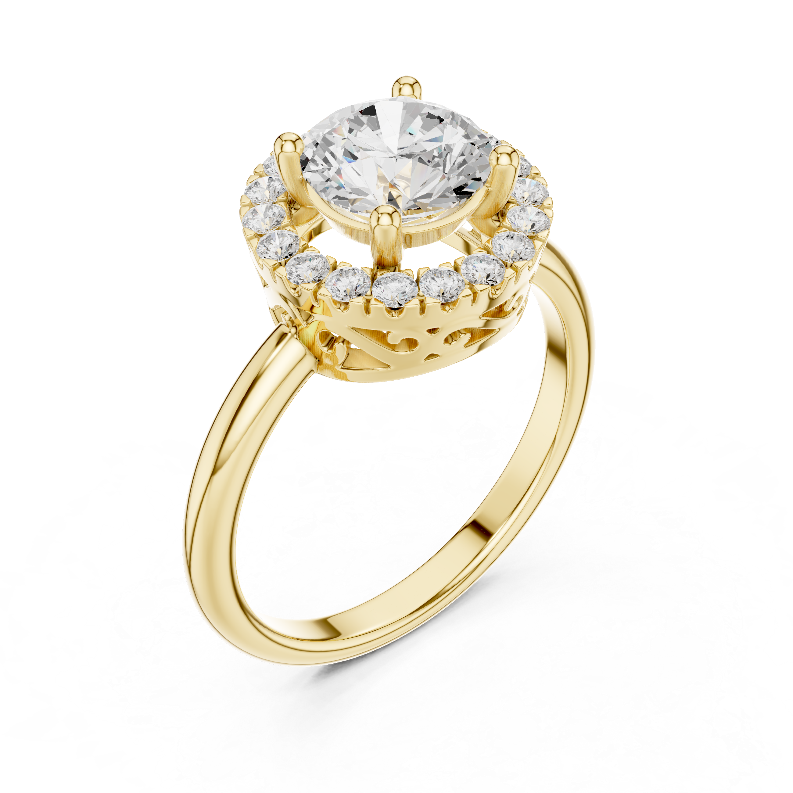 Lattice Cocktail Ring