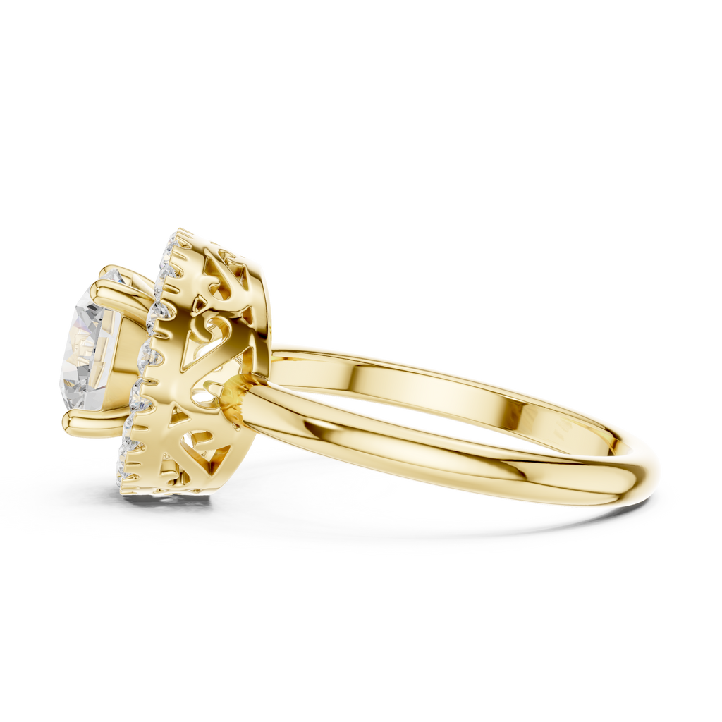 Lattice Cocktail Ring