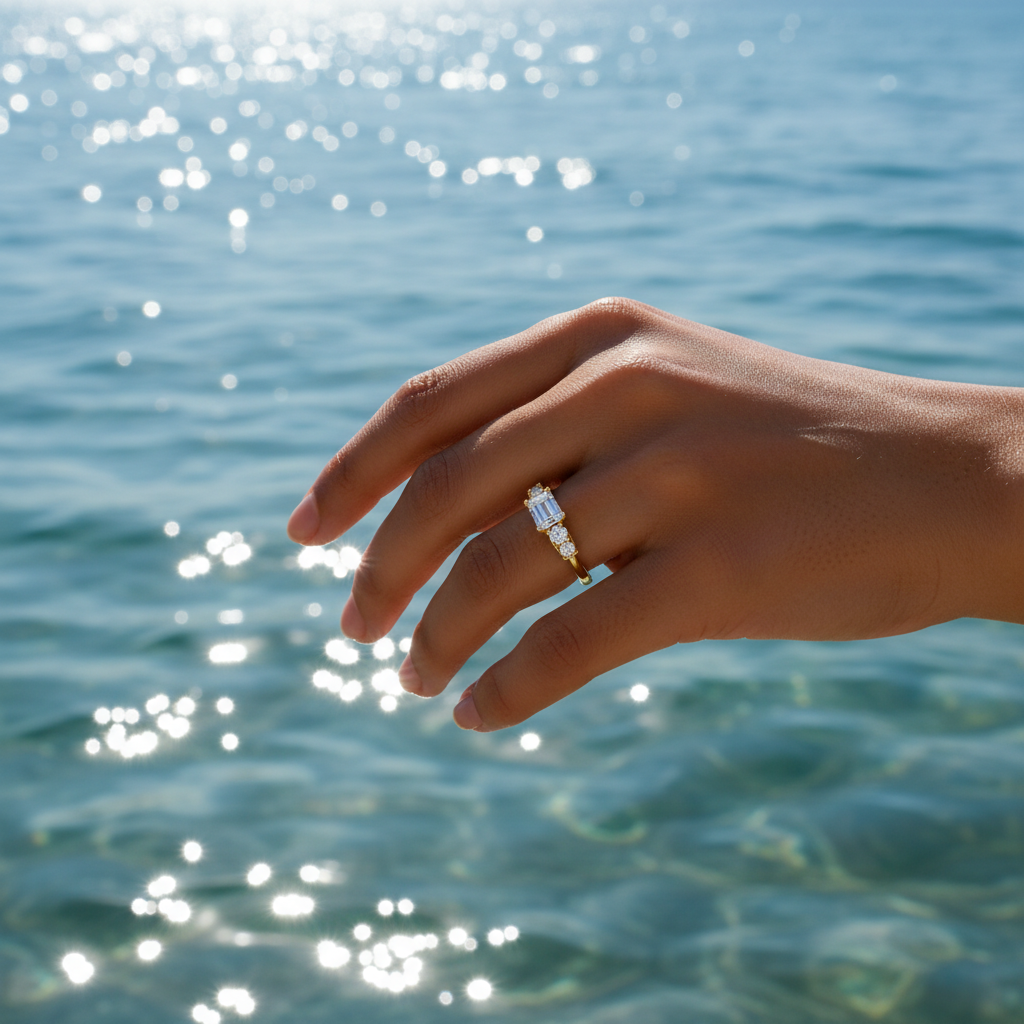 Halo Cocktail Ring