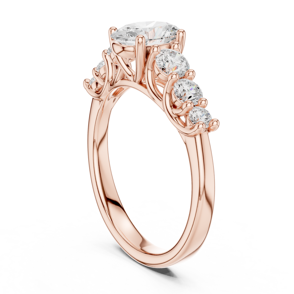 Cascade Cocktail Ring